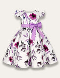 Floral Print Party Dress - Mini Taylor