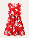 Floral Printed Family Matching Dress - Mini Taylor