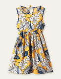 Floral Printed Family Matching Dress - Mini Taylor