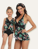 Floral Printed Family Matching Swimsuit - Mini Taylor