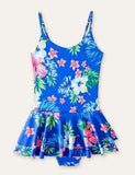 Floral Printed One-Piece Swimsuit - Mini Taylor