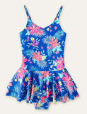 Floral Printed One-Piece Swimsuit - Mini Taylor