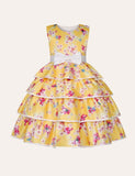 Floral Sleeveless Party Dress - Mini Taylor