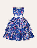 Floral Sleeveless Party Dress - Mini Taylor