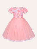 Flower Bow Party Dress