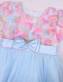 Flower Bow Party Dress - Mini Taylor