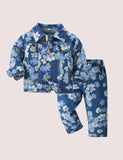 Flower Denim Set - Mini Taylor