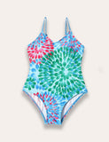 Flower One Piece Swimsuit - Mini Taylor