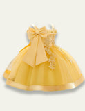 Flower Suppender Party Dress - Mini Taylor