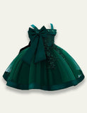 Flower Suppender Party Dress - Mini Taylor