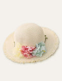 Flower Vacation Straw Hat - Mini Taylor