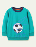 Football Printed Sweatshirt