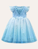 Frozen Star Mesh Party Dress - Mini Taylor