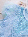 Frozen Star Mesh Party Dress - Mini Taylor