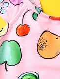 Full Printed Cartoon Fruit Swimsuit - Mini Taylor