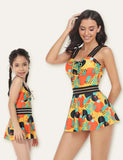 Full Printed Family Matching Swimsuit - Mini Taylor