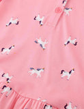 Full Printed Unicorn Polo Dress - Mini Taylor