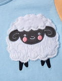 Fun Sheep Appliqué T-shirt - Mini Taylor