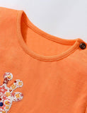 Giraffe Appliqué T-shirt - Mini Taylor