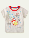 Glowing Star Print T-shirt - Mini Taylor