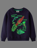 Glowing Undersea World Sweatshirt - Mini Taylor