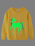 Glowing Unicorn Sweater - Mini Taylor