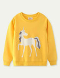 Glowing Unicorn Sweater - Mini Taylor