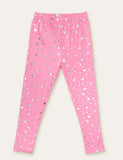 Gold Star Printed Leggings