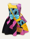 Halloween Bow Vestido de Festa + Crossbody Bag