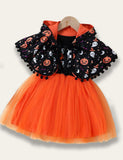 Halloween Cape Dress - Mini Berni