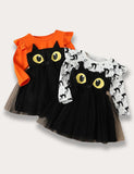 Halloween Cat Eyes Princess Jurk