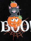 Halloween Cute Bat Pumpkin Printed Romper - Mini Berni