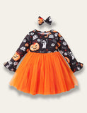 Halloween Long Sleeve Dress