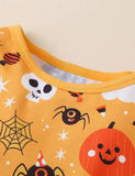 Halloween Printed Mesh Dress - Mini Berni