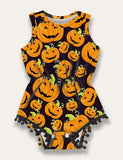 Halloween Printed Romper - Mini Berni