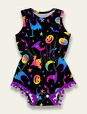 Halloween Printed Romper - Mini Berni