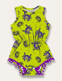 Halloween Printed Romper - Mini Berni