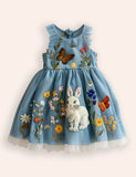 Butterfly Garden Tylle Party Dress