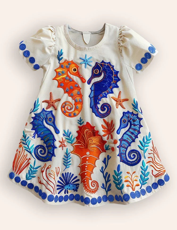 Vestido de fiesta de tul de mariposa jardín