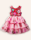 Christmas Candy Cane Tulle Dress