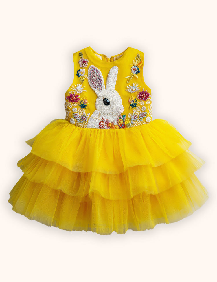 Sukienka imprezowa z nadrukiem płatków śniegu