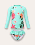 Hawaii Vacation Split Swimsuit - Mini Taylor