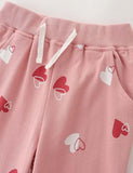 Heart Printing Sweatpants - Mini Taylor