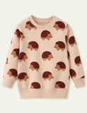 Hedgehog Print Sweatshirt