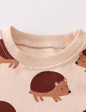 Hedgehog Print Sweatshirt - Mini Taylor