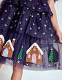 Tulle Tiered Gingerbread Dress