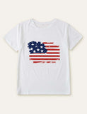 Independence Day Family Matching T-shirt - Mini Taylor