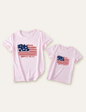 Independence Day Family Matching T-shirt - Mini Taylor