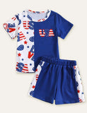 Independence Day Letter Printed Set - Mini Taylor