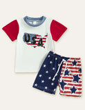 Independence Day Letter Printed Set - Mini Taylor